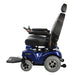 merits P710 Heavy Duty power chair in blue color 