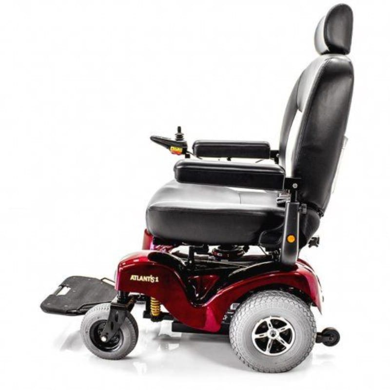 merits P710 wheelchair in red color 