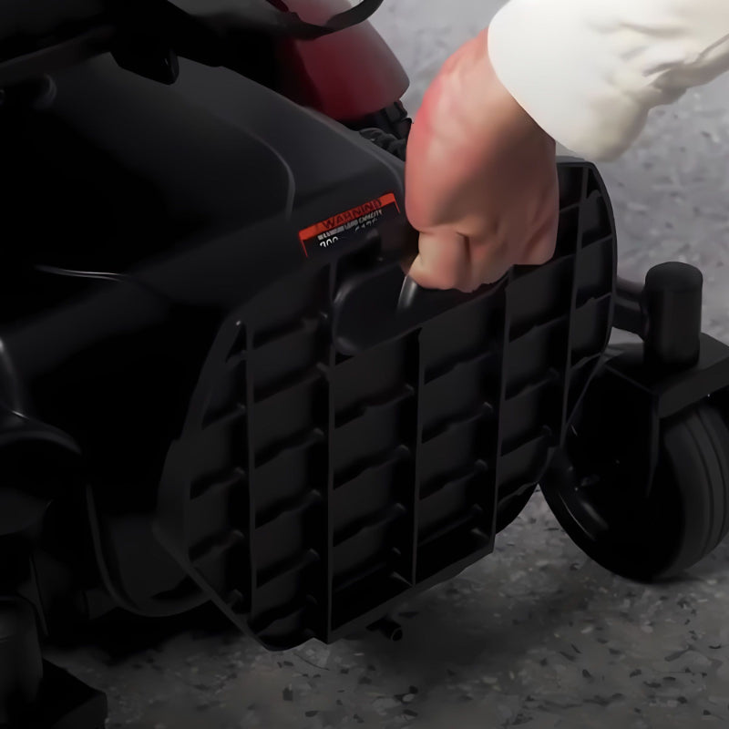 merits VISION Sport power chair foot plate grab