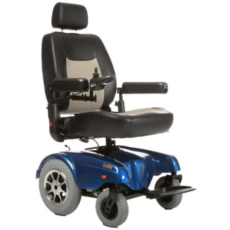 merits gemini p301 power chair blue