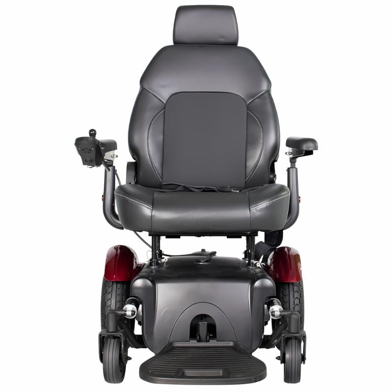 merits health P327 VISION Super Heavy Duty power wheelchair front view 