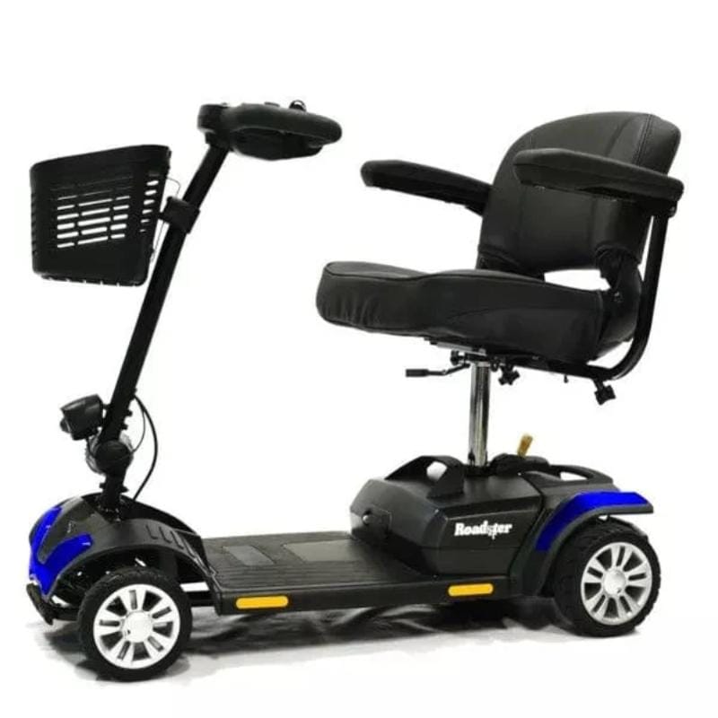 merits health Roadster S4 blue side view 