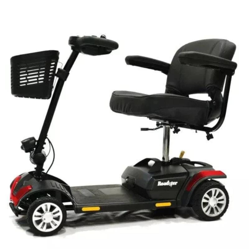 merits health Roadster S4 red side view 
