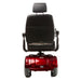 merits health p301 gemini power wheelchair rear view 