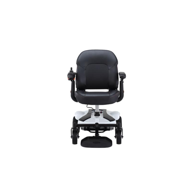merits p321a power chair white front view  