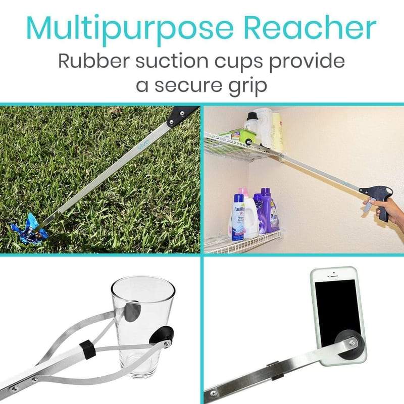 Vive Health Suction Cup Reacher Grabber