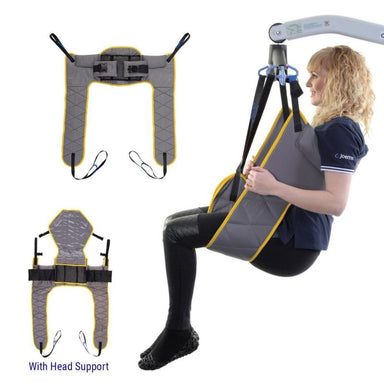 Joerns® Hoyer Professional Comfort Access (Toileting, Hygiene) clip style Slings for Passive Lifts, 500 lbs.