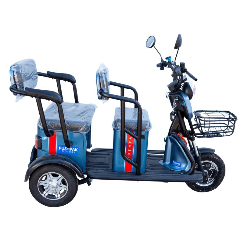 Pushpak 3500 2-Person Electric Trike Recreational Scooter