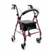 Karman R-4600 Lightweight Standard Rollator with Padded Seat and Backrest