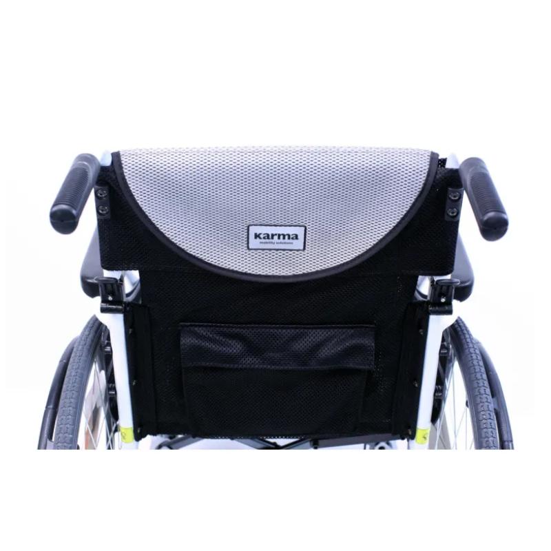 Karman S-ERGO 115 Ergonomic White Wheelchair 25 lbs