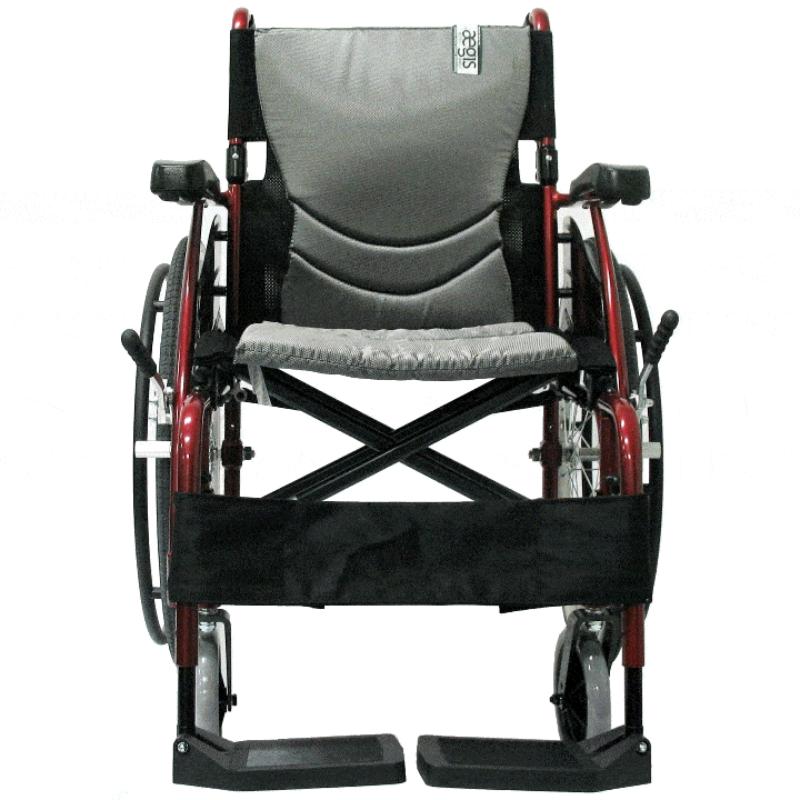 Karman S-ERGO 115 Ultra Lightweight Ergonomic Wheelchair Weighs under 25 lbs