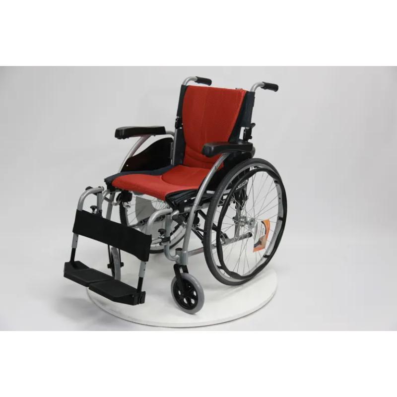 Karman S-ERGO 125 Ergonomic Wheelchair with Flip-Back Armrest and Swing Away