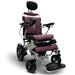 silver purple comfygo iq-9000 long range electric wheelchair majestic