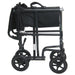 Karman T-2700 Transport Wheelchair with Removable Armrest and Footrest, 29 lbs