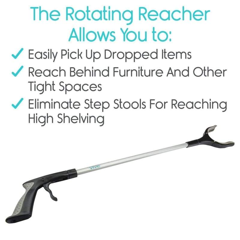 Vive Health Rotating Reacher Grabber