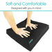 Vive Health Wheelchair Gel Seat Cushion - Back Support Comfort and Pain Relief