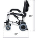 Journey Zinger Folding Power chair Two-Handed Control